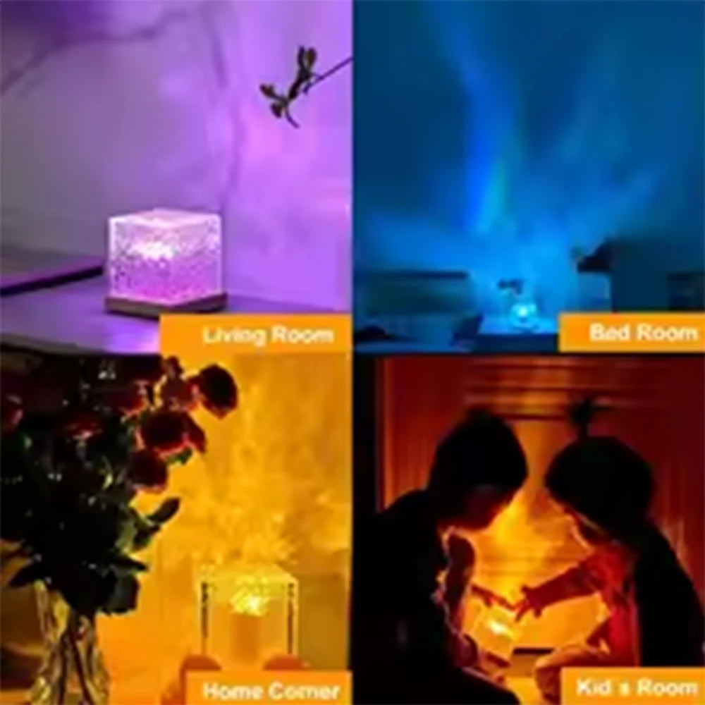Ocean Wave RGB Projector Night Light
