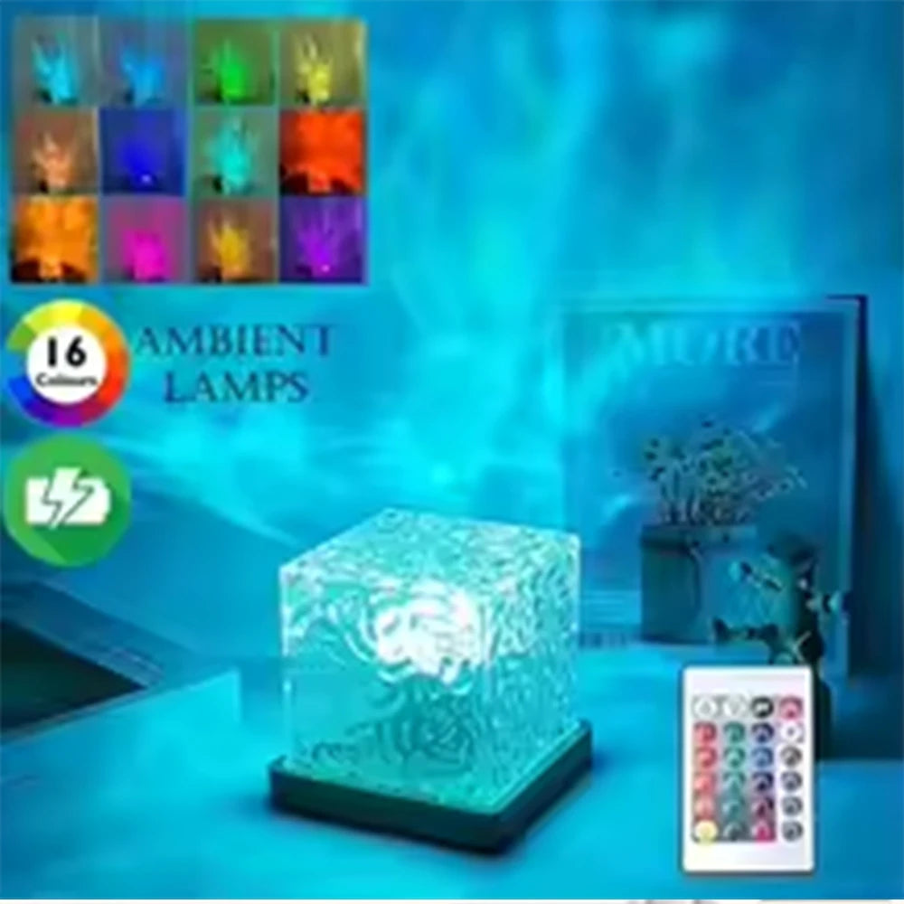Ocean Wave RGB Projector Night Light